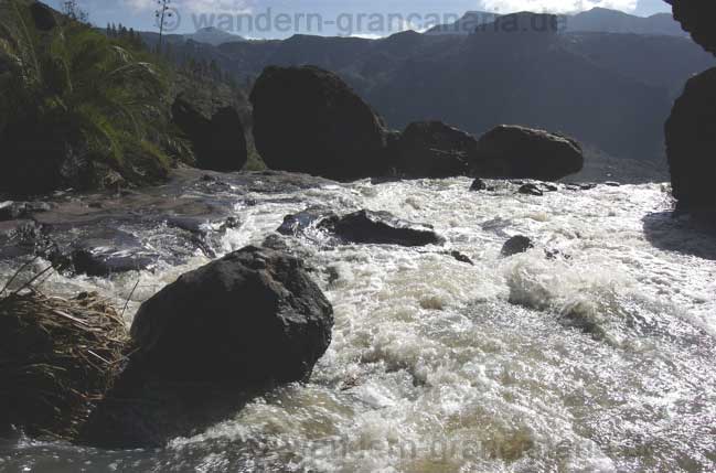 Blick von Oben, Wasserfall Soria